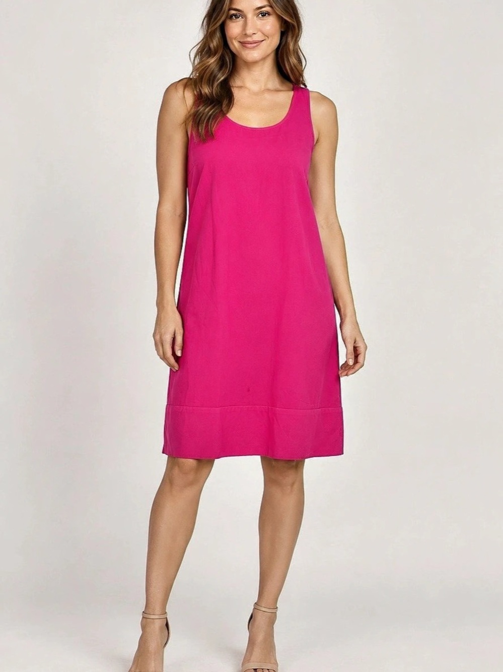 Lilith Mini Shift Dress in Pink Size Medium